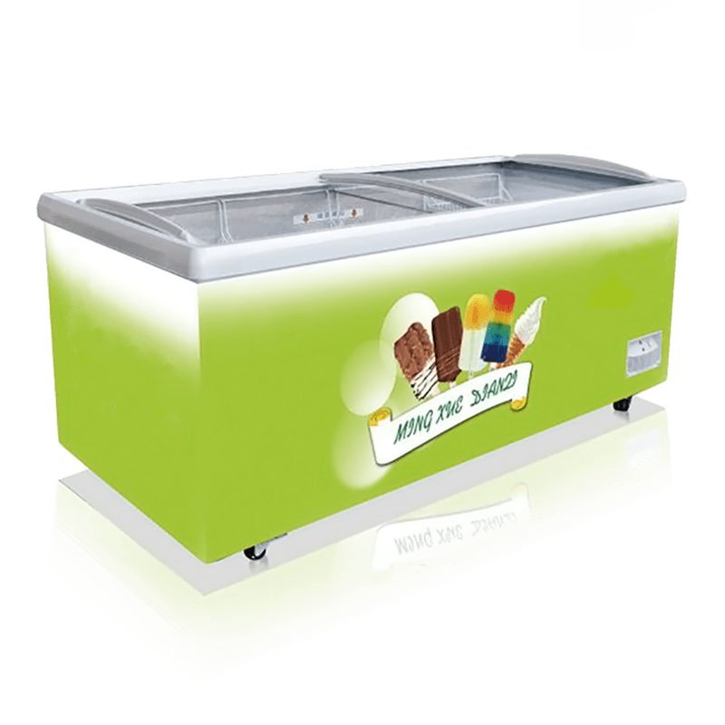 (Dyp bunn) Ice Cream Display Fryser (Dyp bunn) Ice Cream Display Fryser